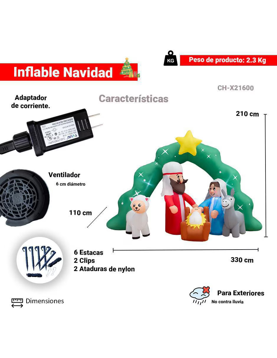 IMAR Inflable decorativo - Imagen 6