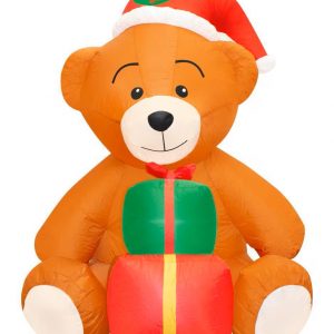 IMAR Inflable decorativo forma de oso