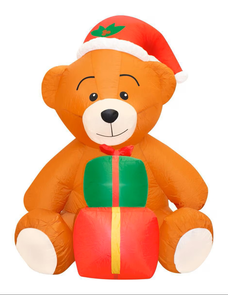 IMAR Inflable decorativo forma de oso