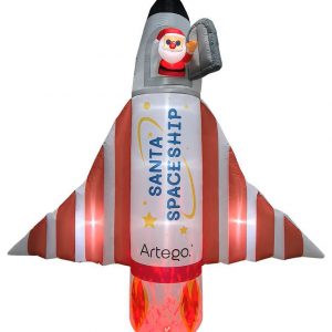 ARTEGO Inflable decorativo forma de nave