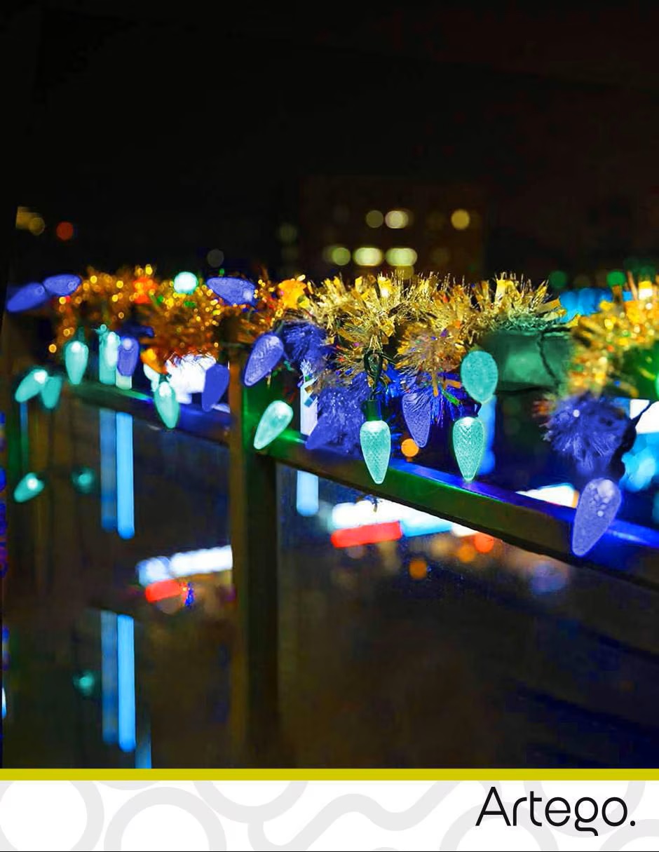 ARTEGO Serie LED Strawberry ARLED-03-PINA100 con 100 focos - Imagen 7