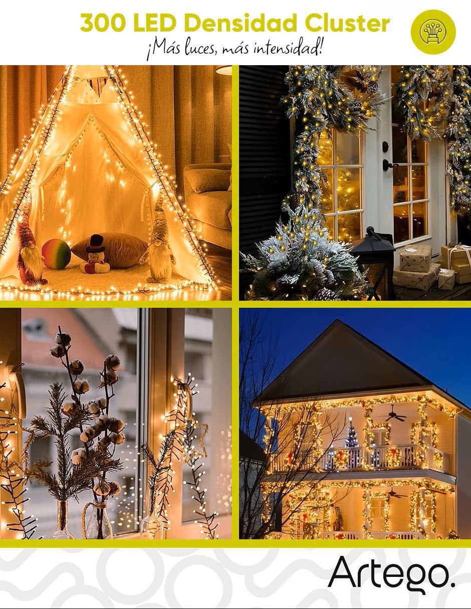 ARTEGO Serie LED con 300 focos - Imagen 5