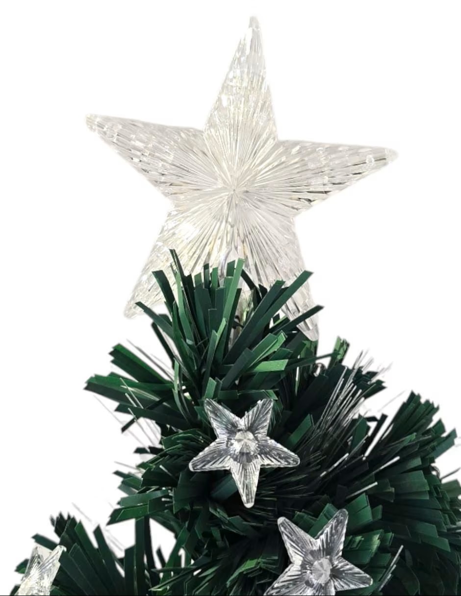 LIGHT AND SPACE Árbol de navidad Ultrabrillante de plástico con 240 luces - Imagen 6