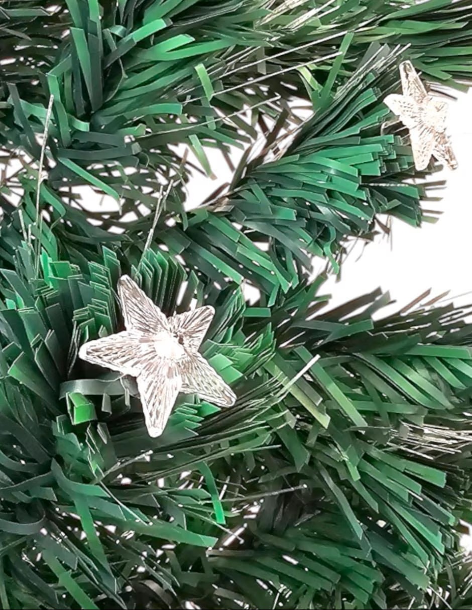 LIGHT AND SPACE Árbol de navidad Ultrabrillante de plástico con 240 luces - Imagen 7