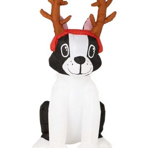 CHRISTMAS SPIRIT Inflable decorativo forma de perro