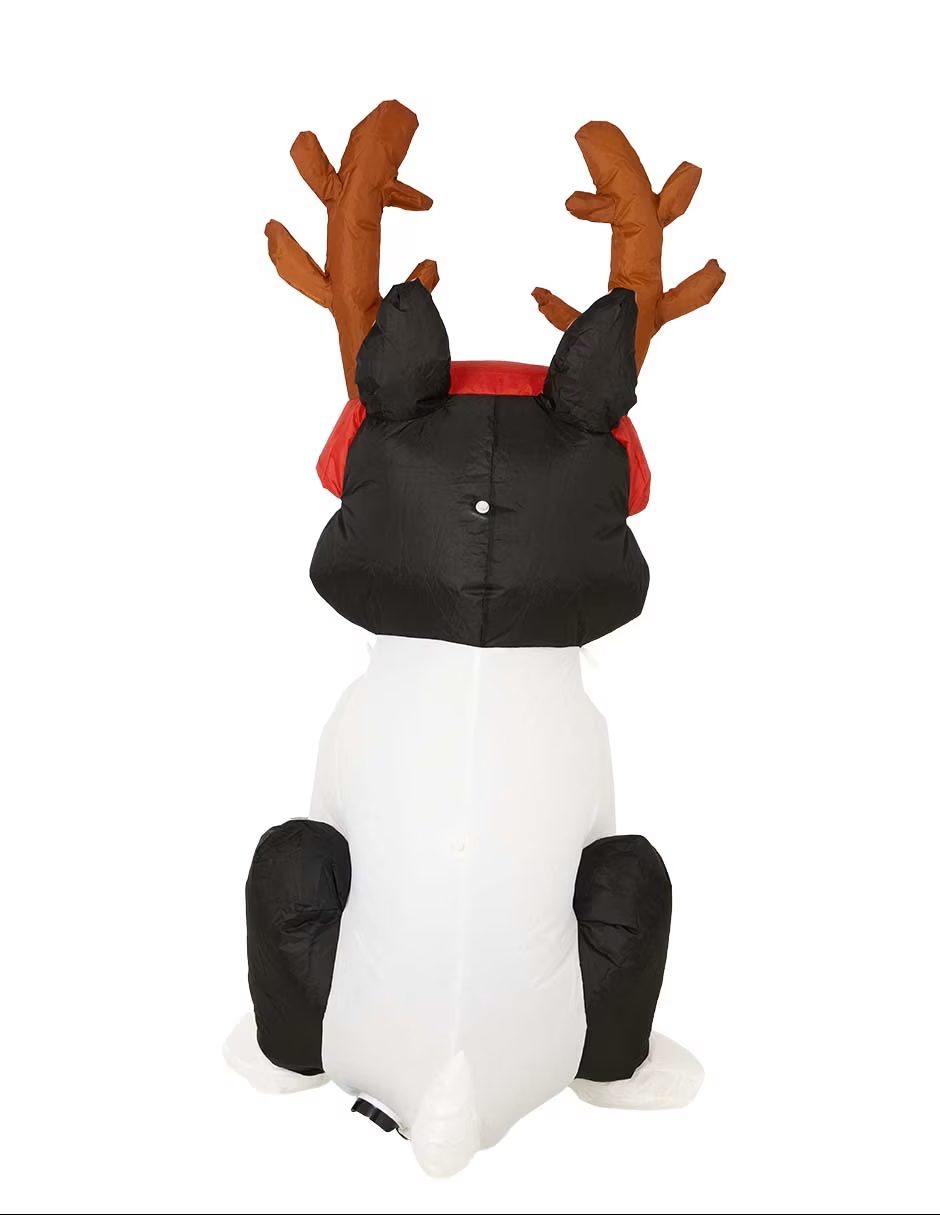 CHRISTMAS SPIRIT Inflable decorativo forma de perro - Imagen 4