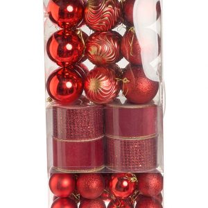 CHRISTMAS SPIRIT Set de esfera navideña con 40 piezas