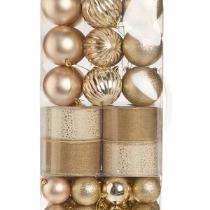 HAUS HOLIDAYS Set de esfera navideña 40 piezas