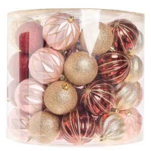 CHRISTMAS SPIRIT Set de esfera navideña con 65 piezas