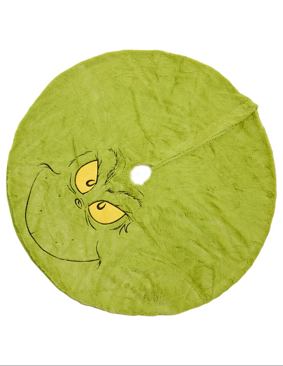 DISNEY Pie de árbol The Grinch estampado navideño - Imagen 2