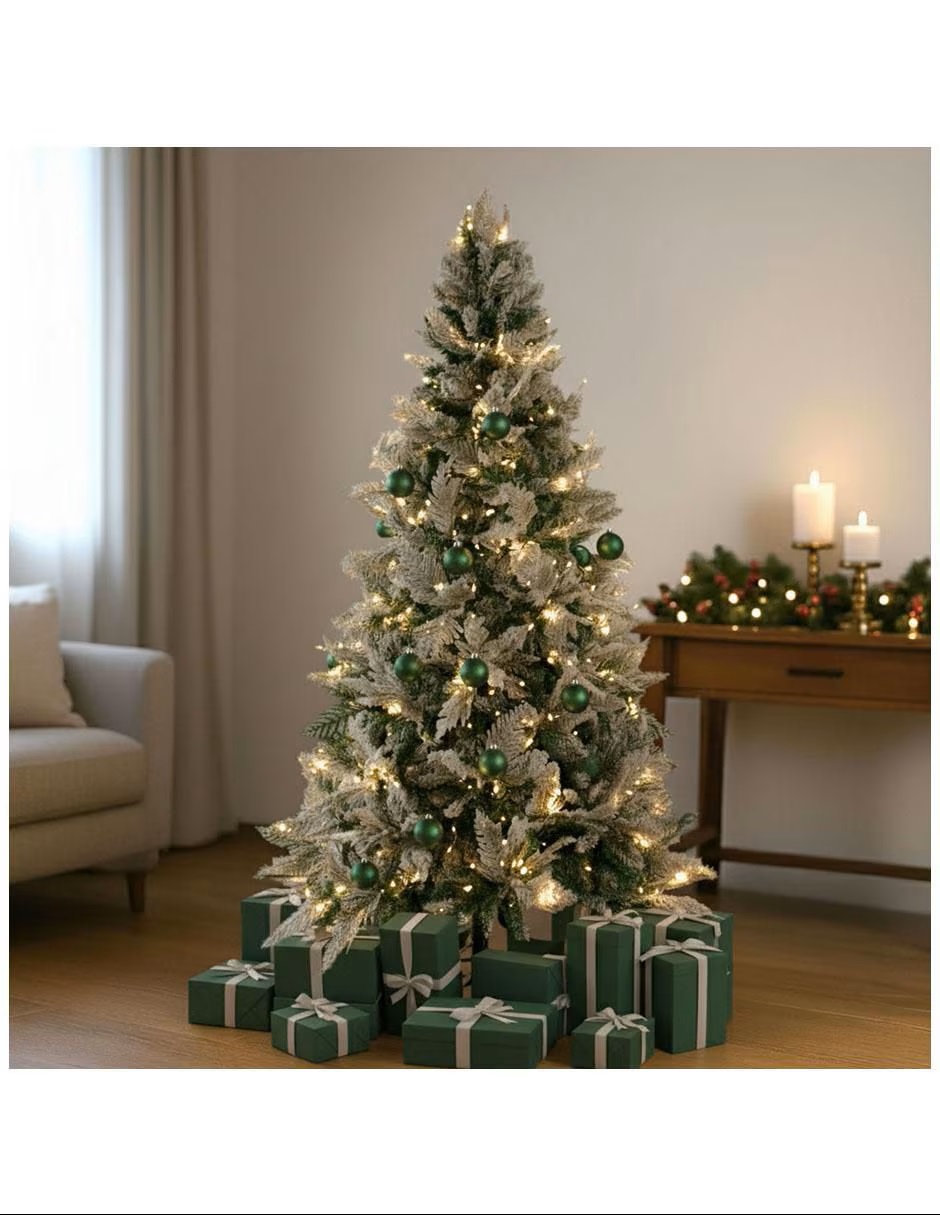 JARDIMEX Árbol de navidad de aluminio - Imagen 2