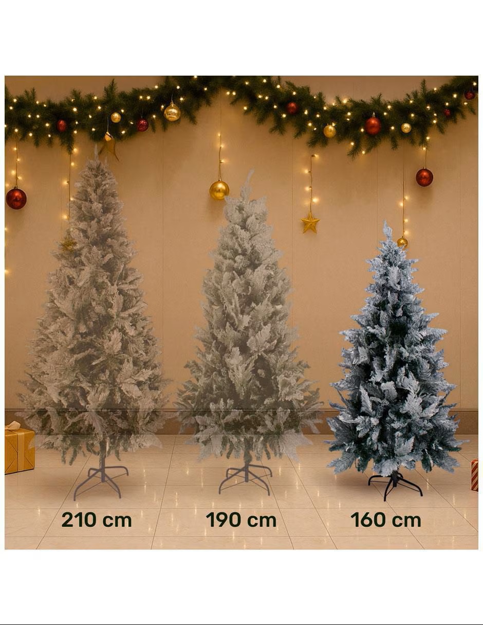JARDIMEX Árbol de navidad de aluminio - Imagen 7