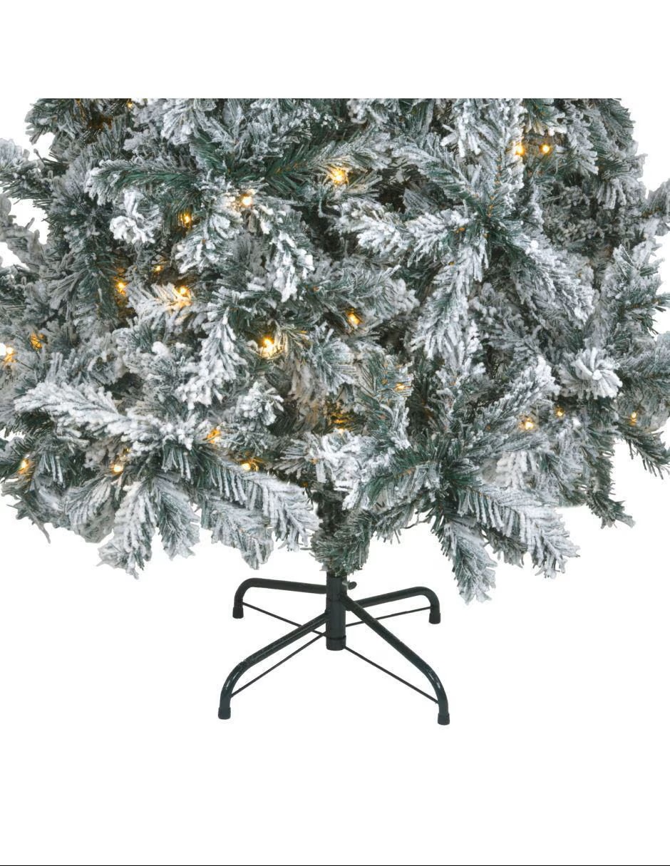 JARDIMEX Árbol de navidad con 132 luces - Imagen 9