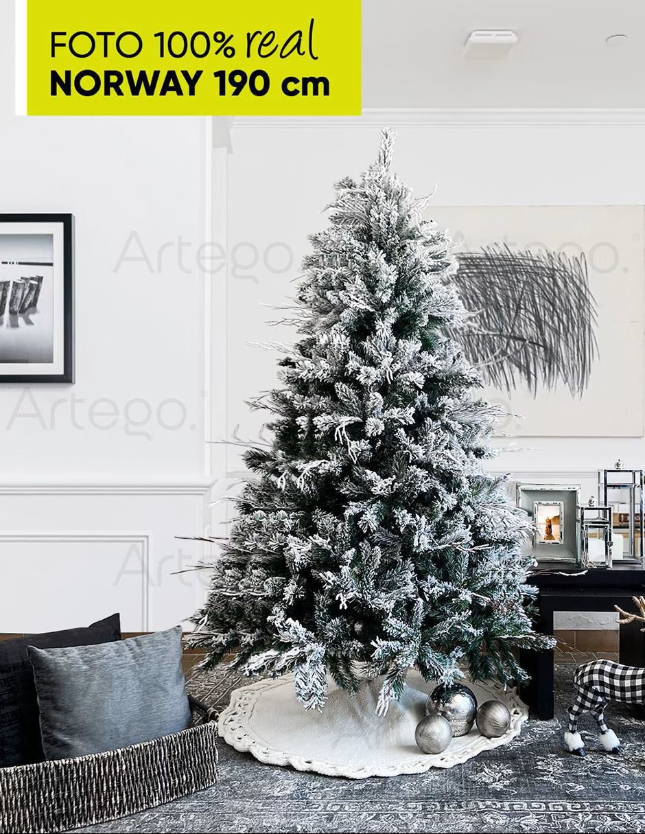 ARTEGO Árbol de navidad Norway 190 de plástico - Imagen 2