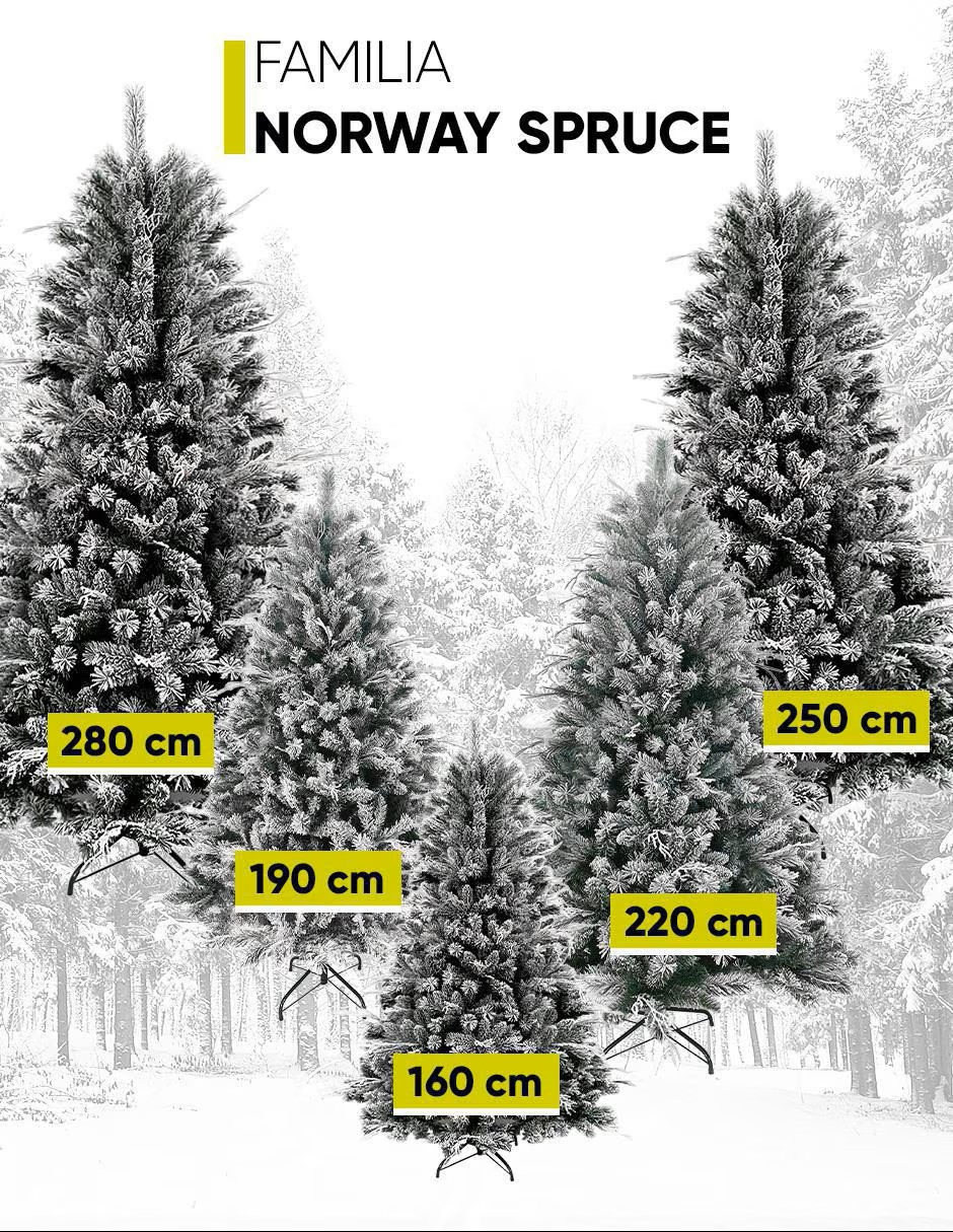 ARTEGO Árbol de navidad Norway 190 de plástico - Imagen 7